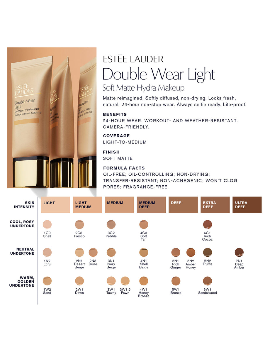 Estee Lauder Double Wear Light Soft Matte Hydra Makeup SPF 10 – Manila