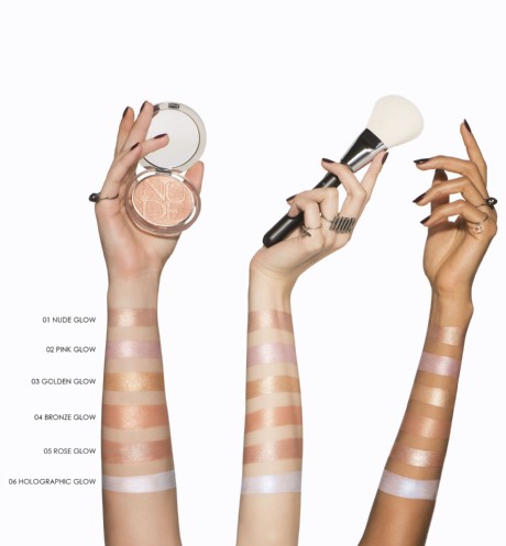 Diorskin nude luminizer shimmering glow powder hotsell