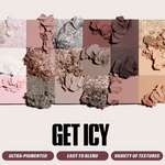 Huda Beauty Icy Nude Eyeshadow Palette